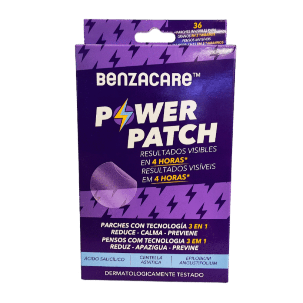BENZACARE POWER PATCH 3 PIEZAS