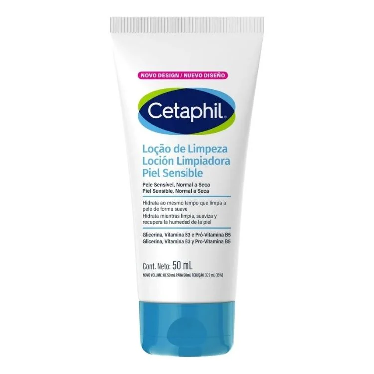 CETAPHIL LOCION LIMPIADORA PIEL SENSIBLE 50ML