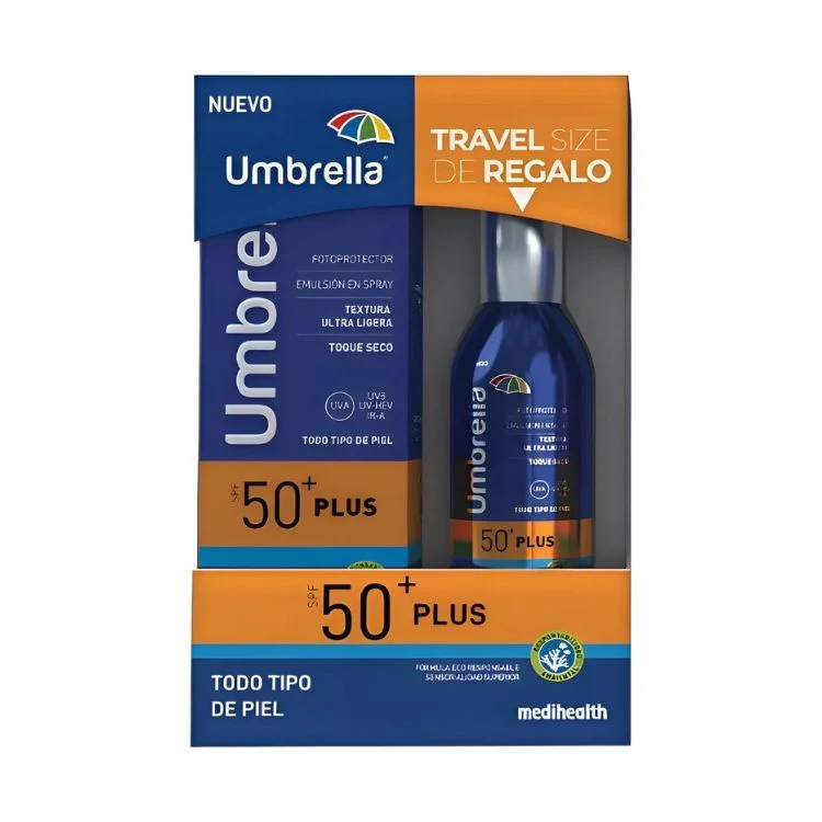 KIT-UMBRELLA PLUS 120G+UMBRELLA TRAVEL SIZE 30G