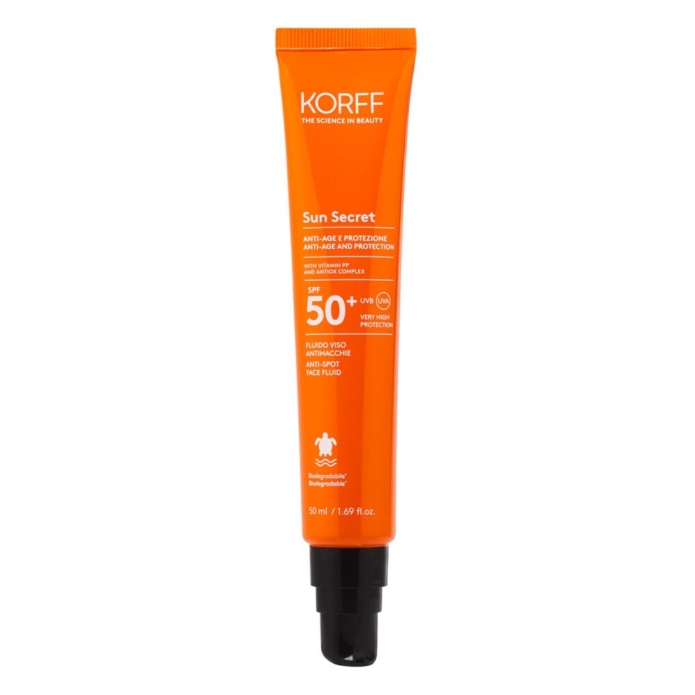 SUN SECRET ANTI SPOT FACE FLUID SPF50+ 50ML