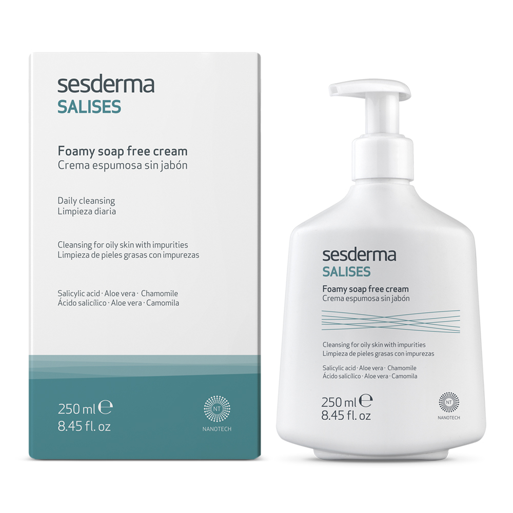 SALISES CREMA ESPUMOSA SIN JABON 250ML