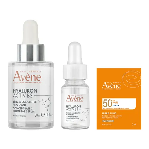 KIT-HYALURON ACTIV B3 SERUM 30ML+MINI HYALURON SERUM 10ML+SACHET ULTRA FLUID MAT PERFECT 2ML