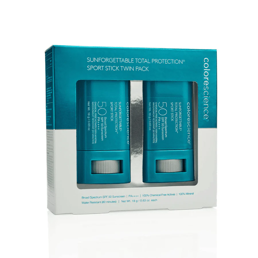 KIT-COLORESCIENCE TOTAL PROTECTION SPORT STICK SPF50 18G+PROTECTOR STICK SPF50 18G
