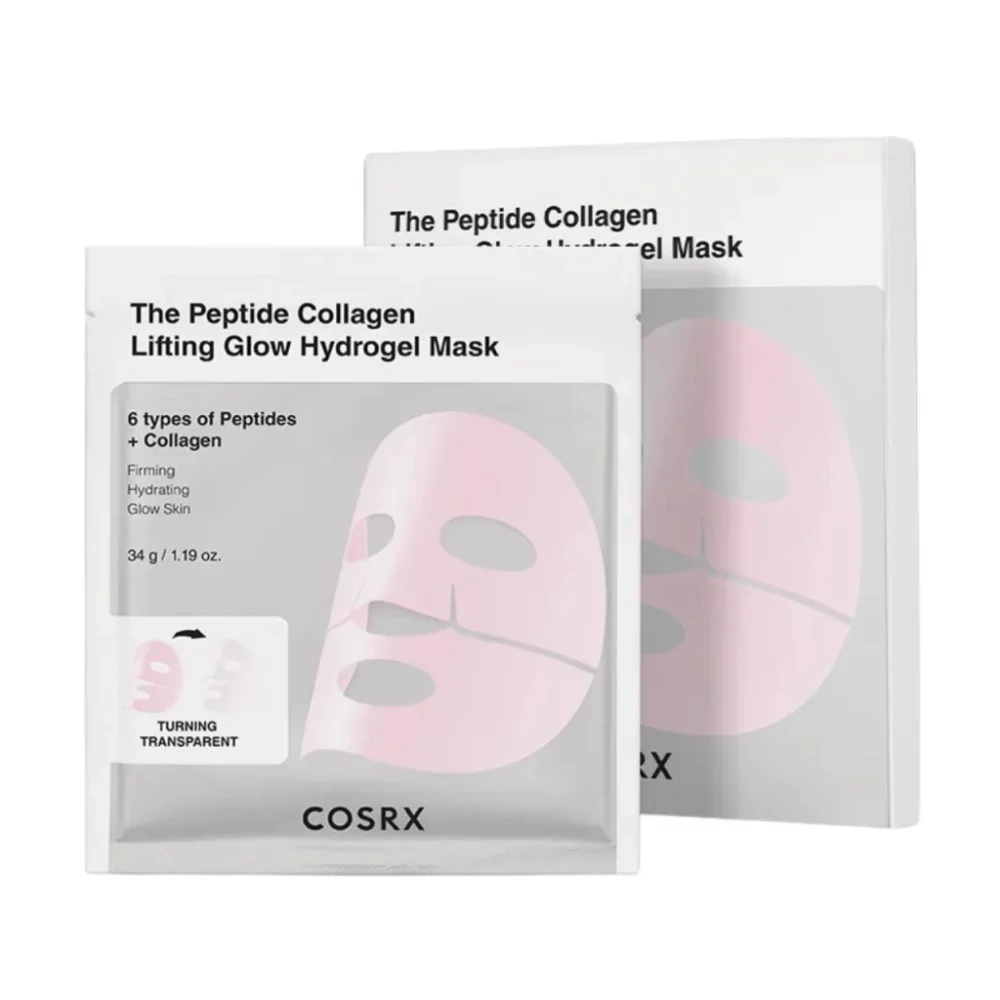 COSRX THE PEPTIDE COLLAGEN LIFTING GLOW HYDROGEL MASK 3 PZ