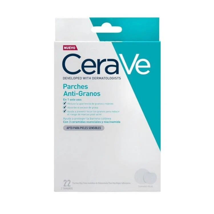CERAVE PARCHES CONTROL IMPERFECCIONES 22 PZ