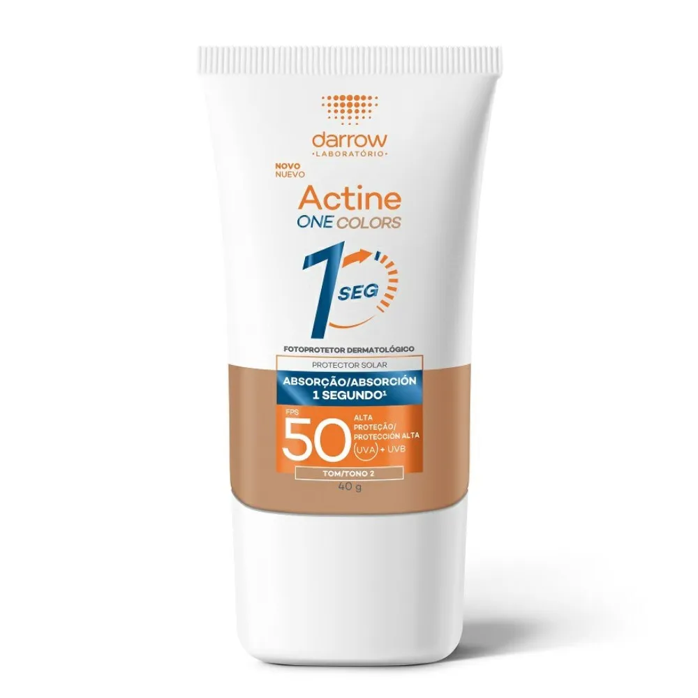 DW-PROTECTOR SOLAR DERMATOLOGICO FOS50 RAPIDA ABSORCION TONO 2 40G